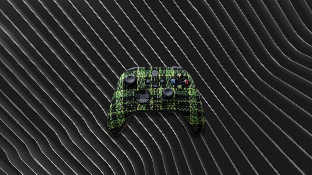 Ultra Rare Tartan Xbox Controller For 20th Anniversary of Xbox in Scotland