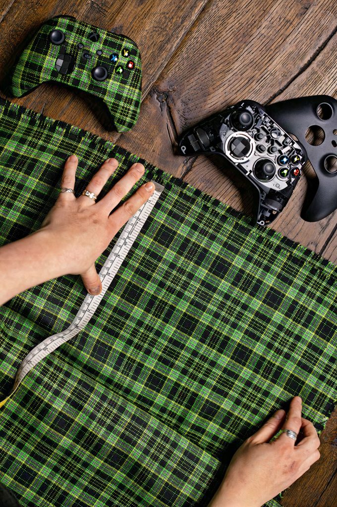 Ultra Rare Tartan Xbox Controller For 20th Anniversary of Xbox in Scotland