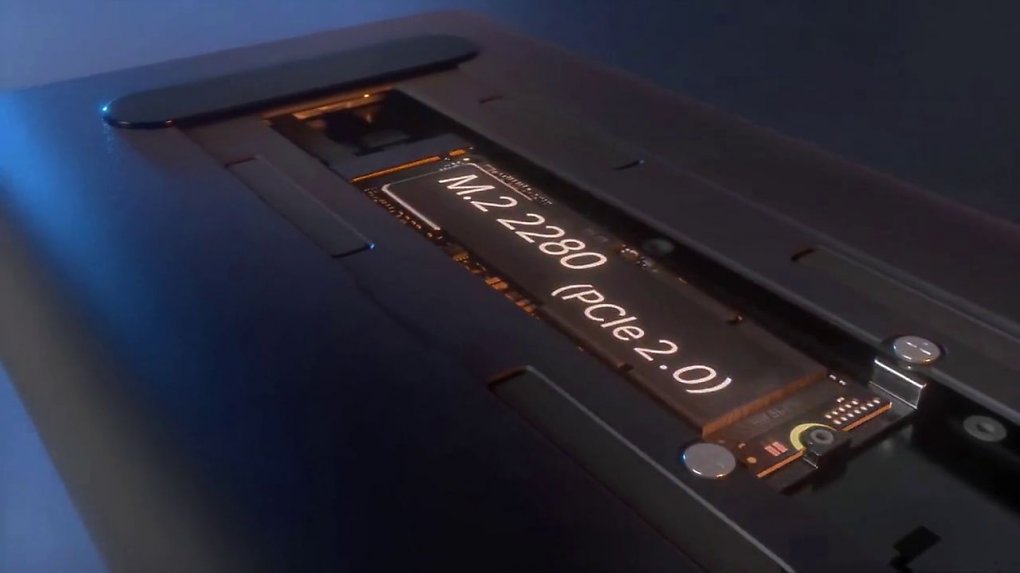 ONEXGPU External graphics card combines AMD Radeon RX 7600M XT and PCIe SSD